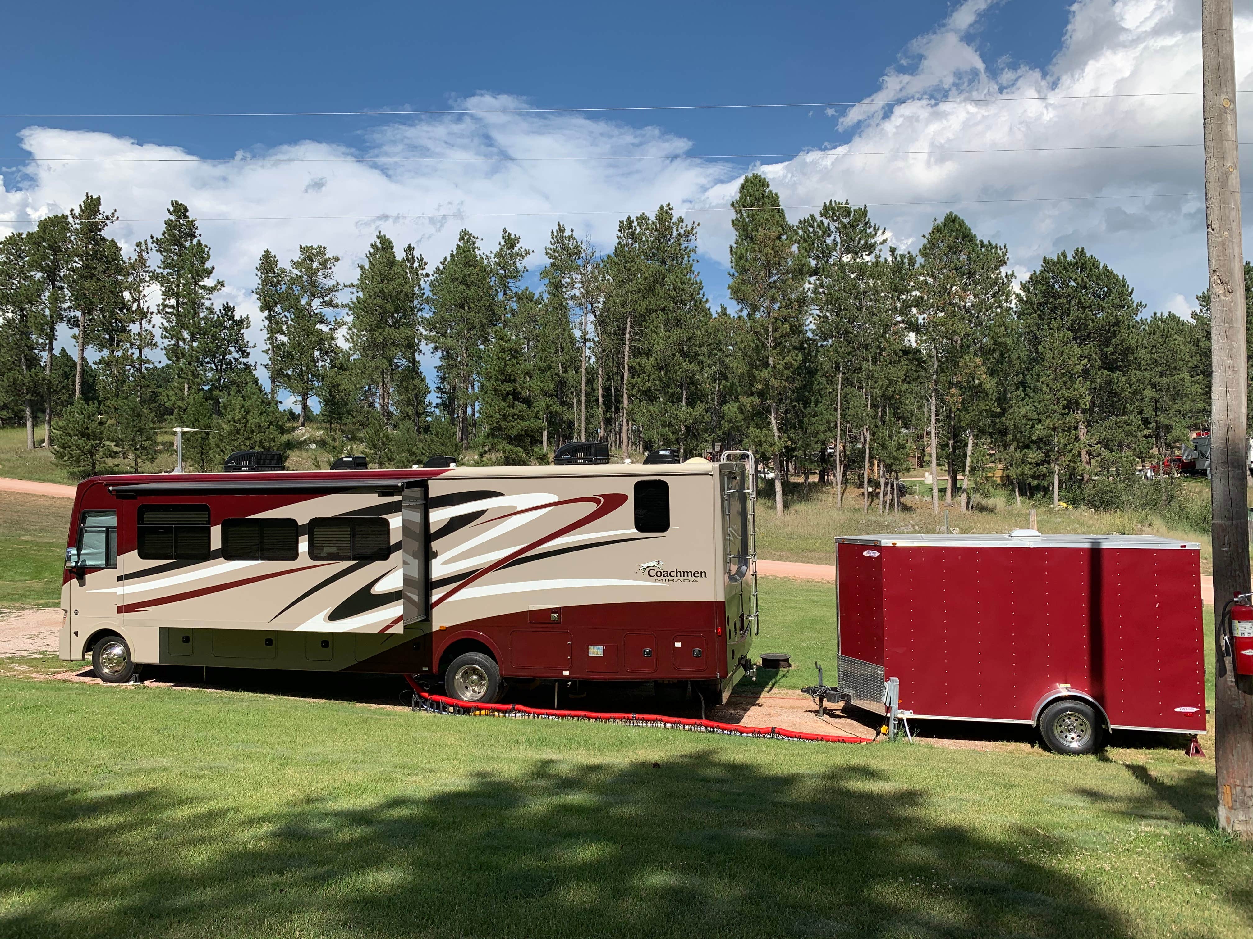 Beaver's photo of rv camping at Beaver Lake Campground near Fairburn, SD
