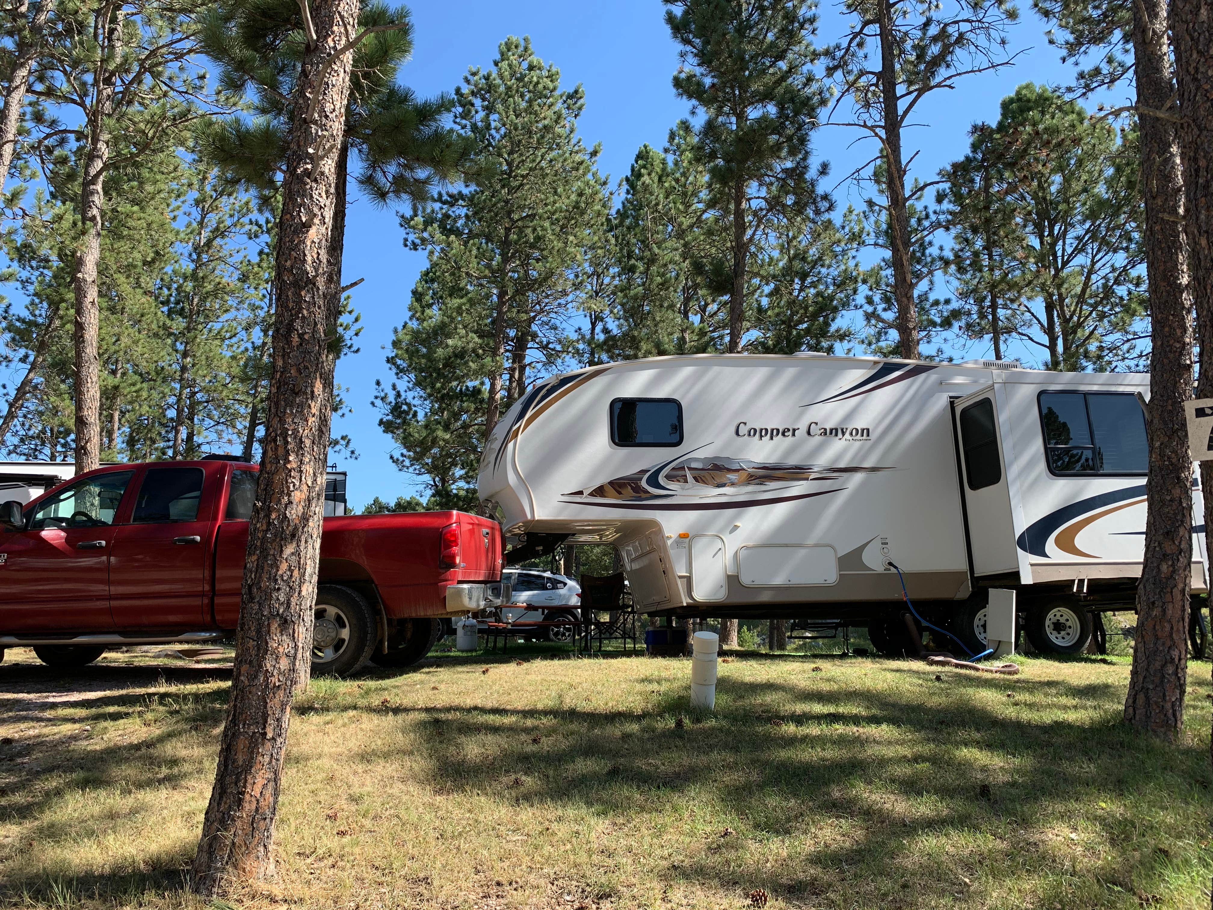 Beaver's photo of rv camping at Beaver Lake Campground near Newcastle, WY