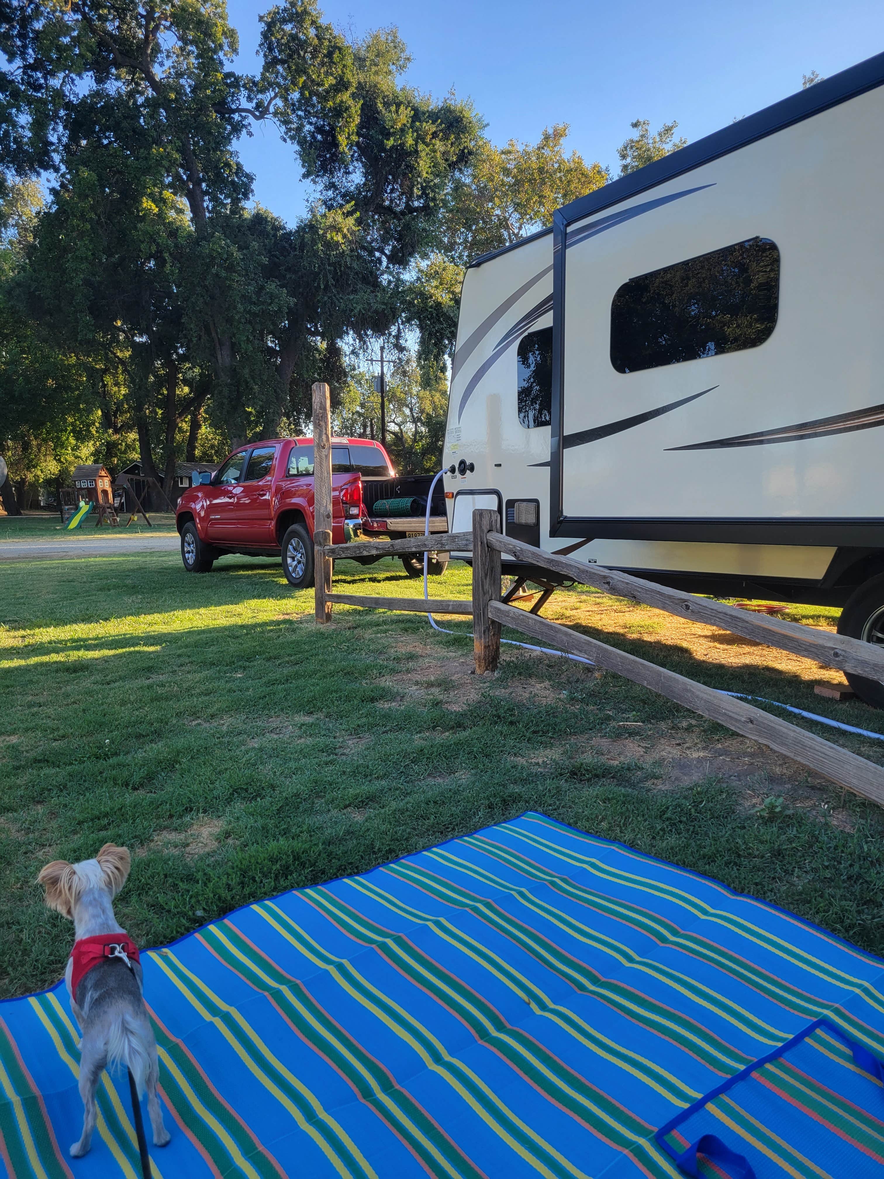Jenny G.'s photo of rv camping at Riverbend RV Park near Big Creek, CA