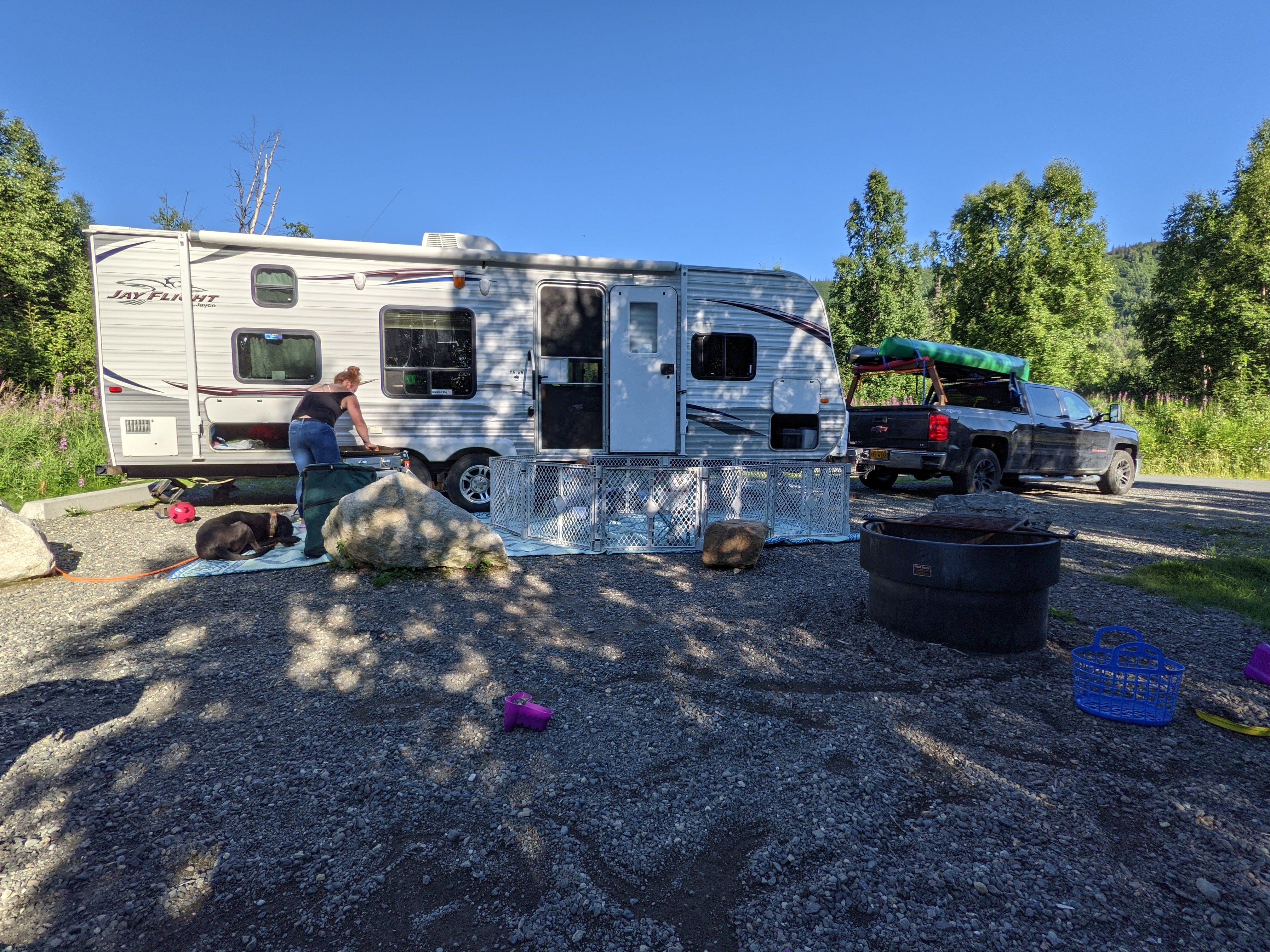 Camper submitted image from K’esugi Ken Campground  - 1