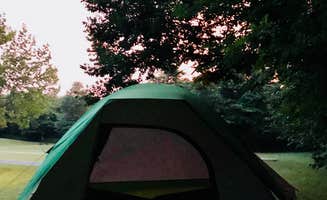 Kelly M.'s photo of tent camping at Tyler Bend Walk-in Tent Sites near Compton, AR