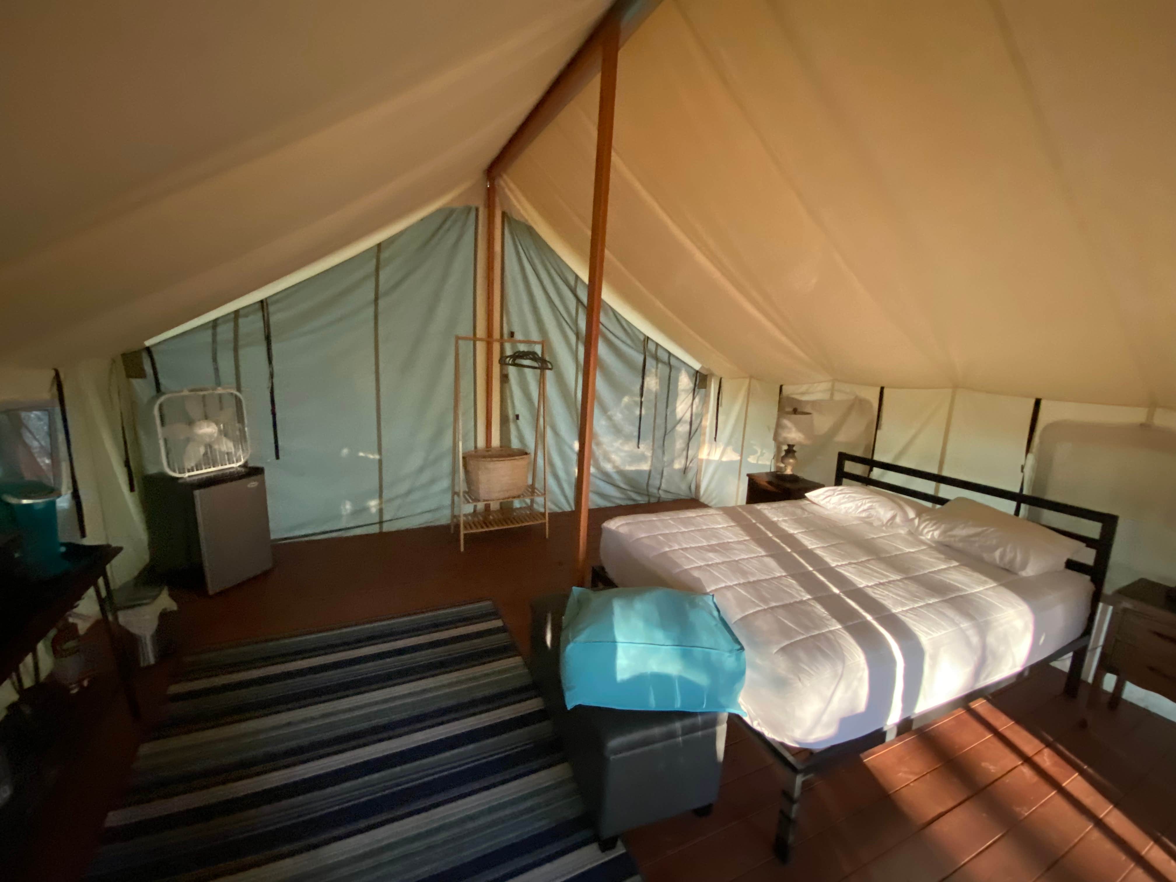 Gediminas M.'s photo of glamping accommodations at Keen Lake Resort Campground near Tobyhanna, PA