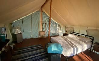 Gediminas M.'s photo of glamping accommodations at Keen Lake Resort Campground in Pennsylvania