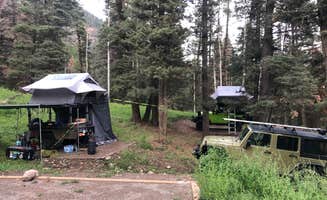 Jacob B.'s photo of tent camping at Angel Creek Campground near Grand Mesa, Uncompahgre and Gunnison National Forests