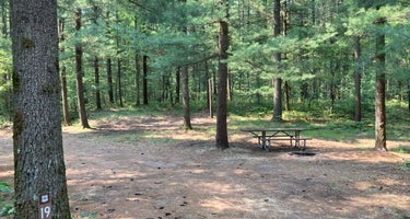 Manistee National Forest Marzinski Horse Trail Campground