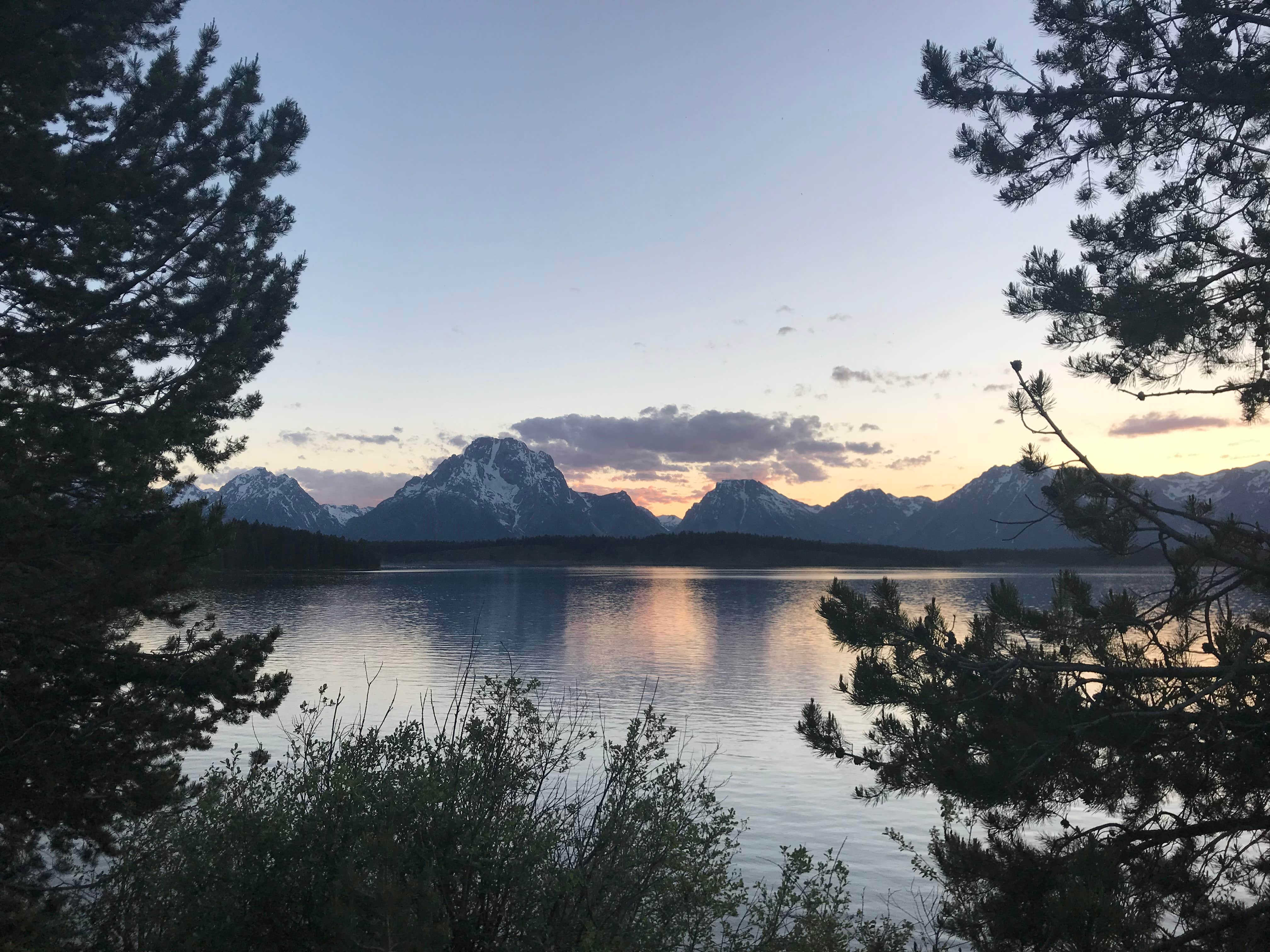Camper-submitted photo at Headwaters Campground at Flagg Ranch — John D. Rockefeller, Jr., Memorial Parkway near Moose, WY