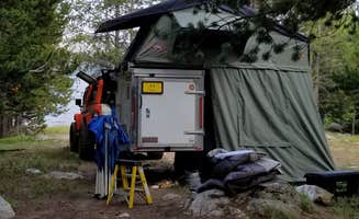 Jason W.'s photo of tent camping at Shell Reservoir Camping Area near Shell, WY