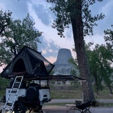 Review photo of Belle Fourche Campground at Devils Tower — Devils Tower National Monument by Monica W., August 6, 2021
