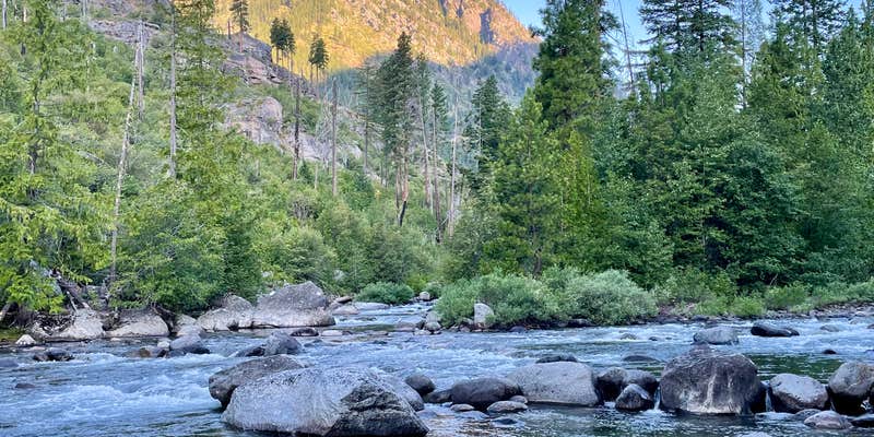 Camper submitted image from Eightmile Campground