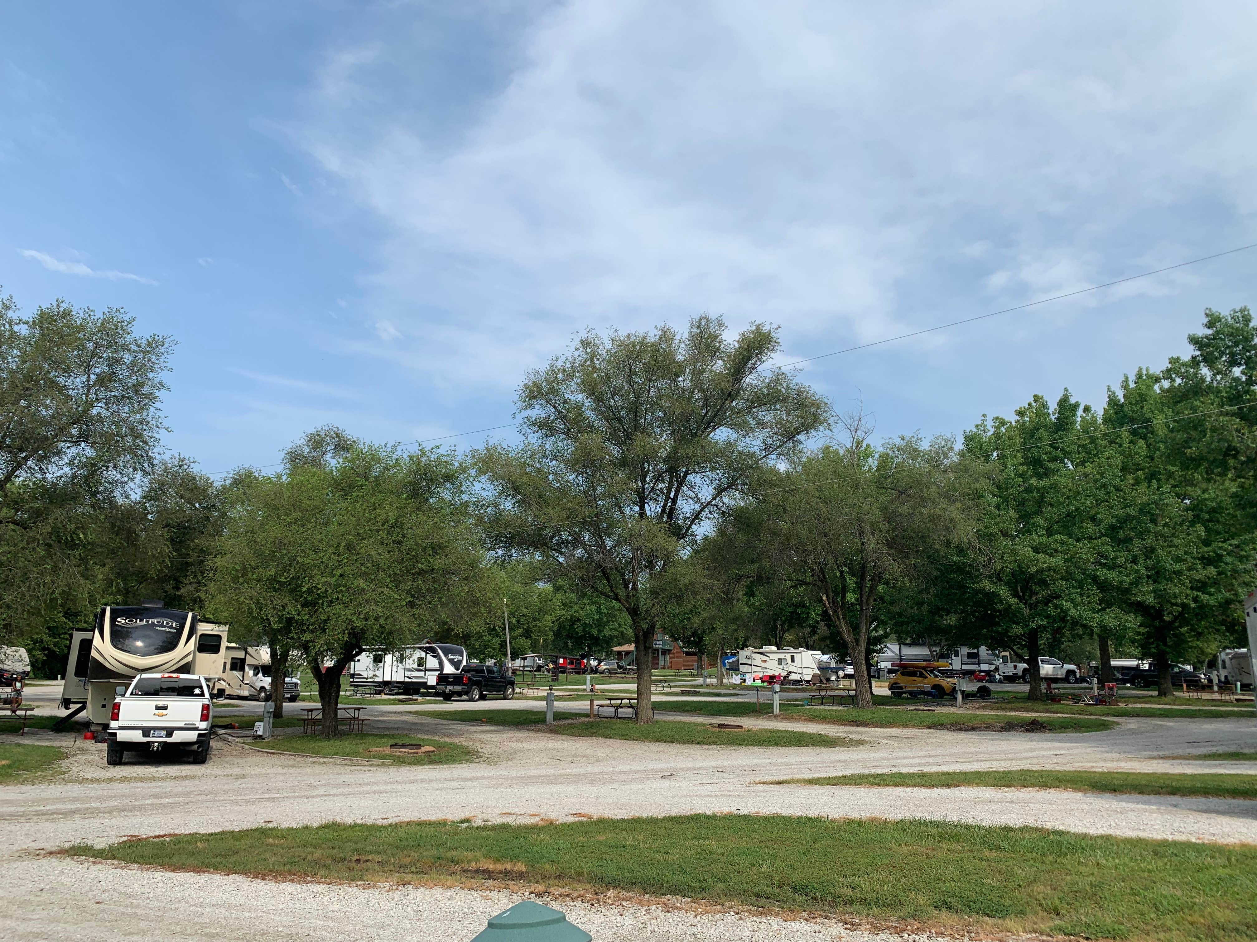 TJ & Laura S.'s photo of rv camping at Kansas City East-Oak Grove KOA near Lexington, MO