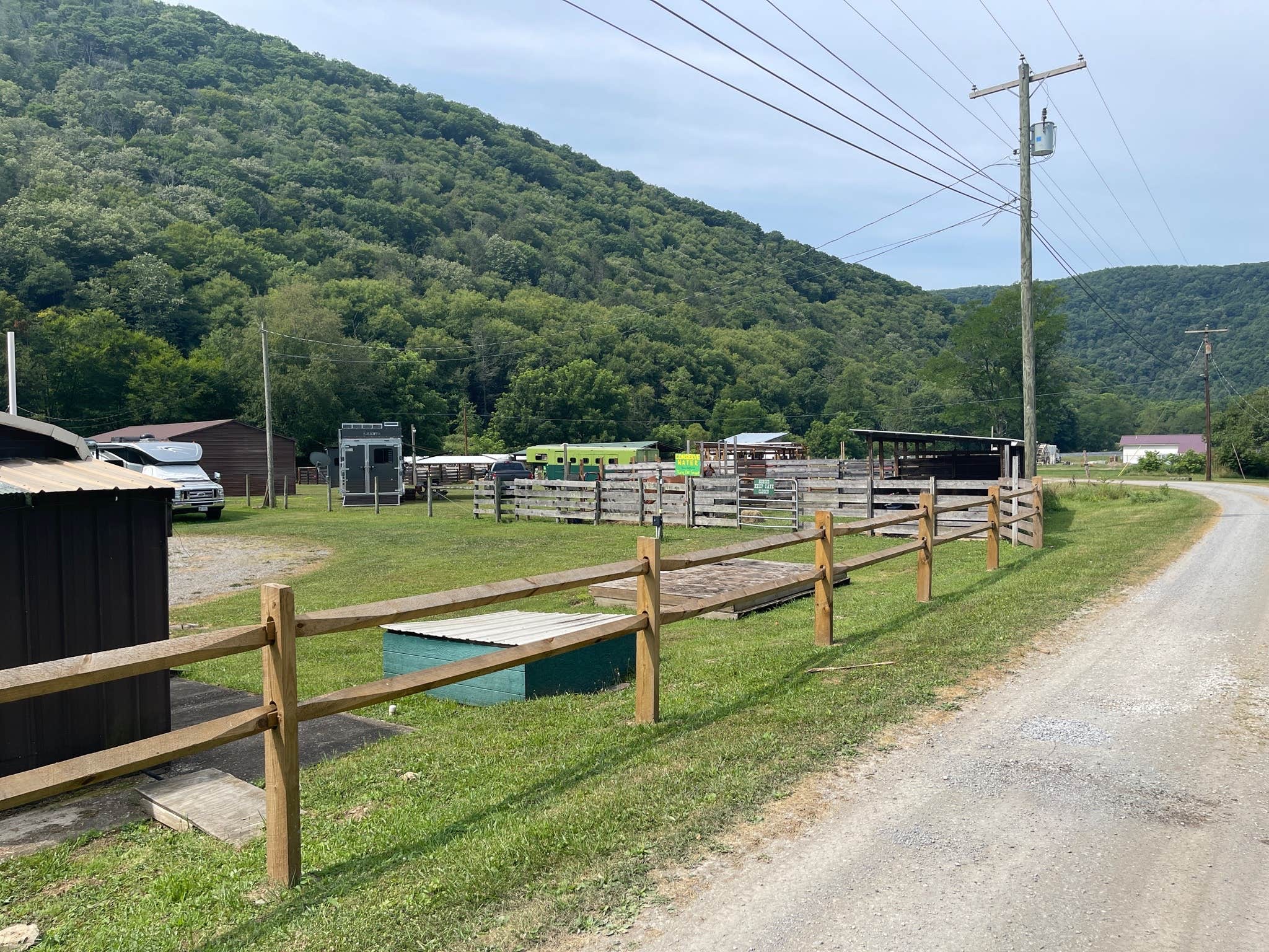 Camper-submitted photo at East Fork Campground and Horse Stables near Snowshoe, WV