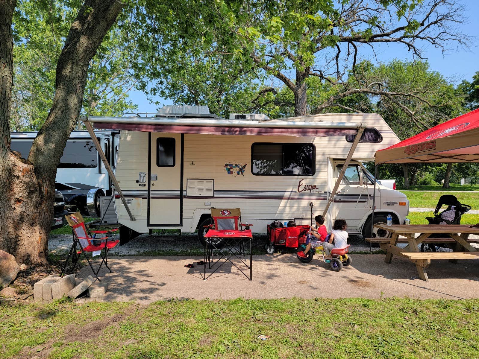 Camper-submitted photo at Lundeens Landing near Port Byron, IL