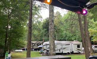 Travis P.'s photo of rv camping at Honeysuckle Meadows RV resort near Greenback, TN