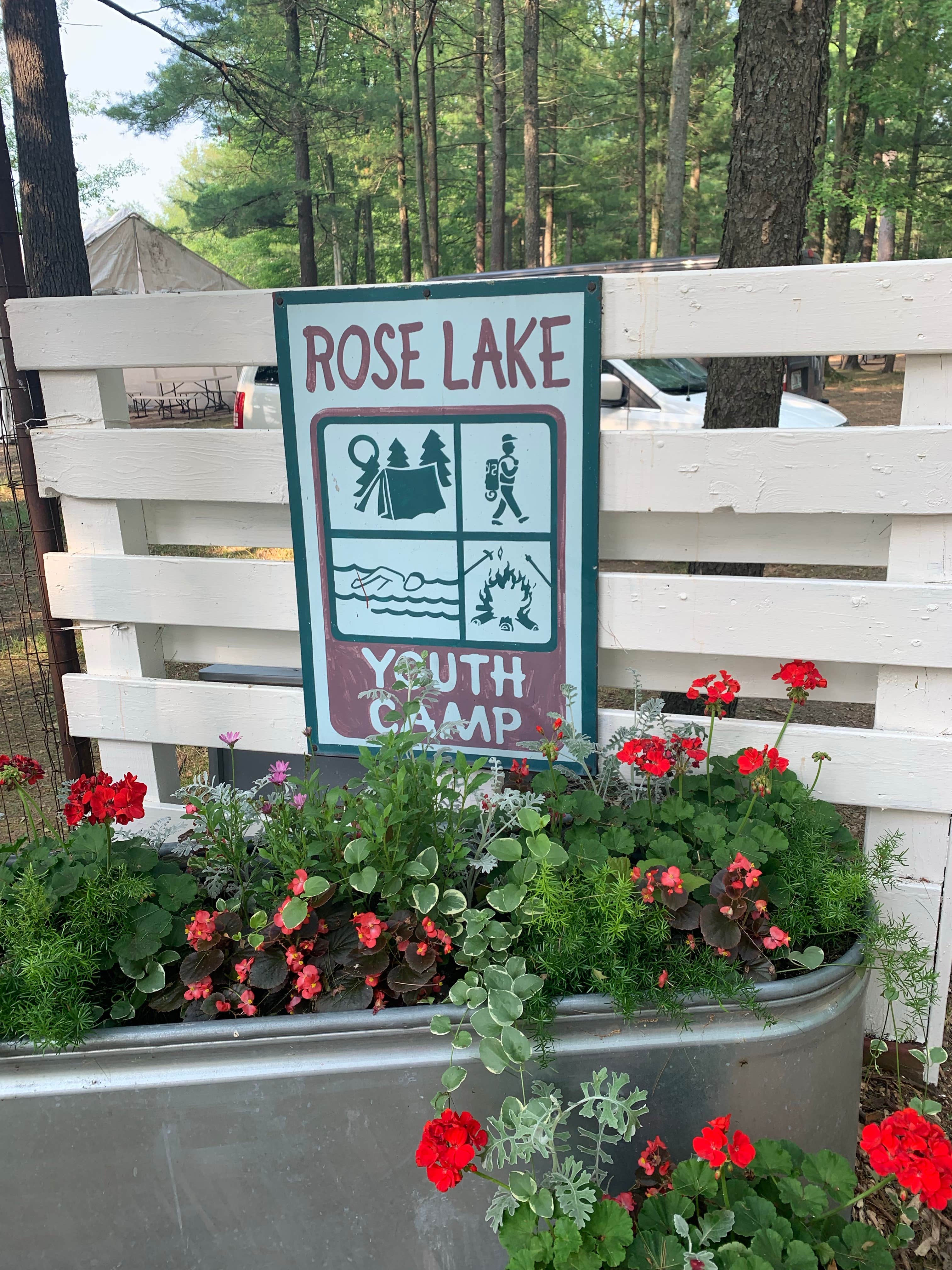 Camper-submitted photo at Rose Lake Park near Evart, MI