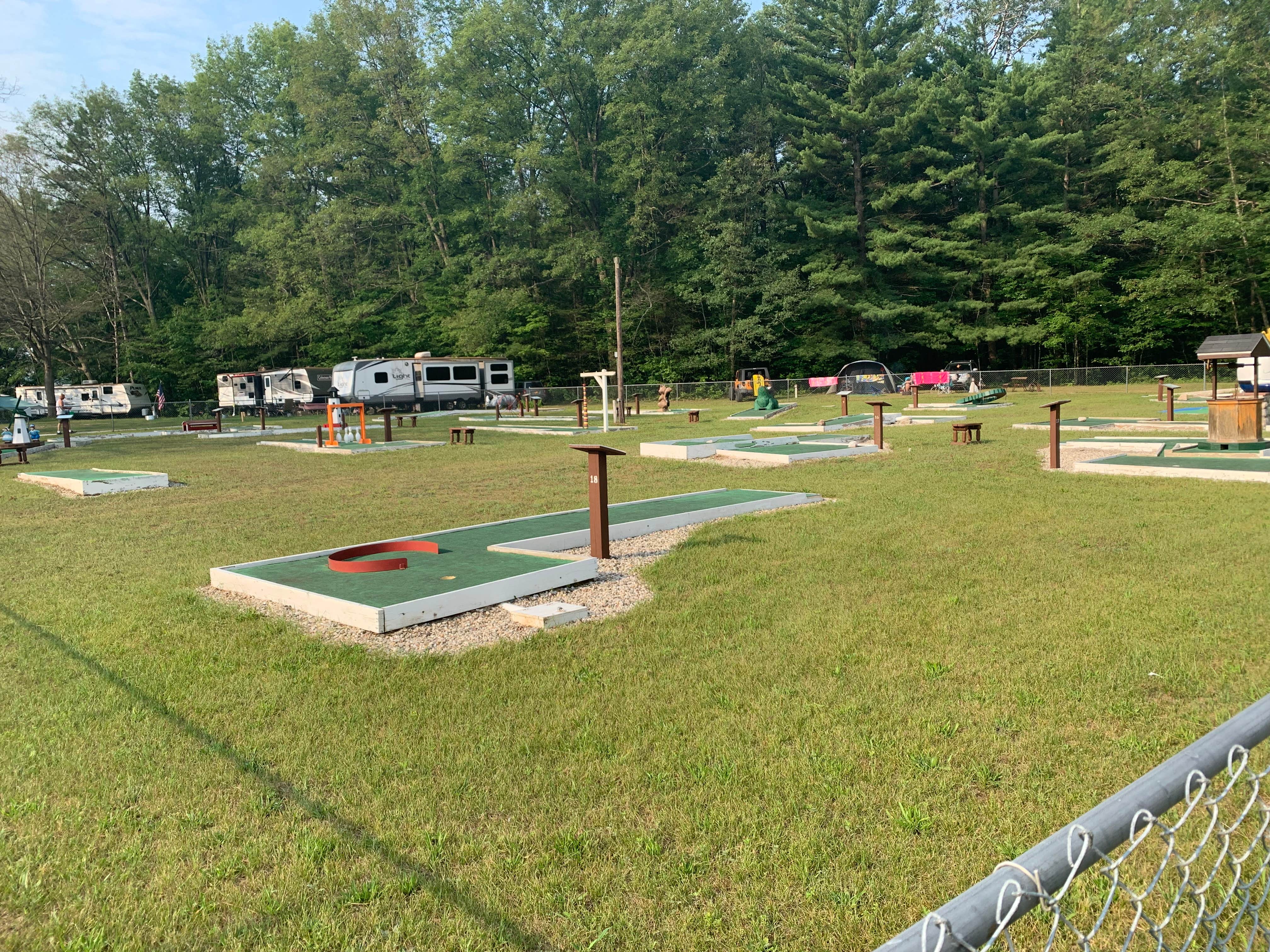 Camper-submitted photo at Rose Lake Park near Evart, MI