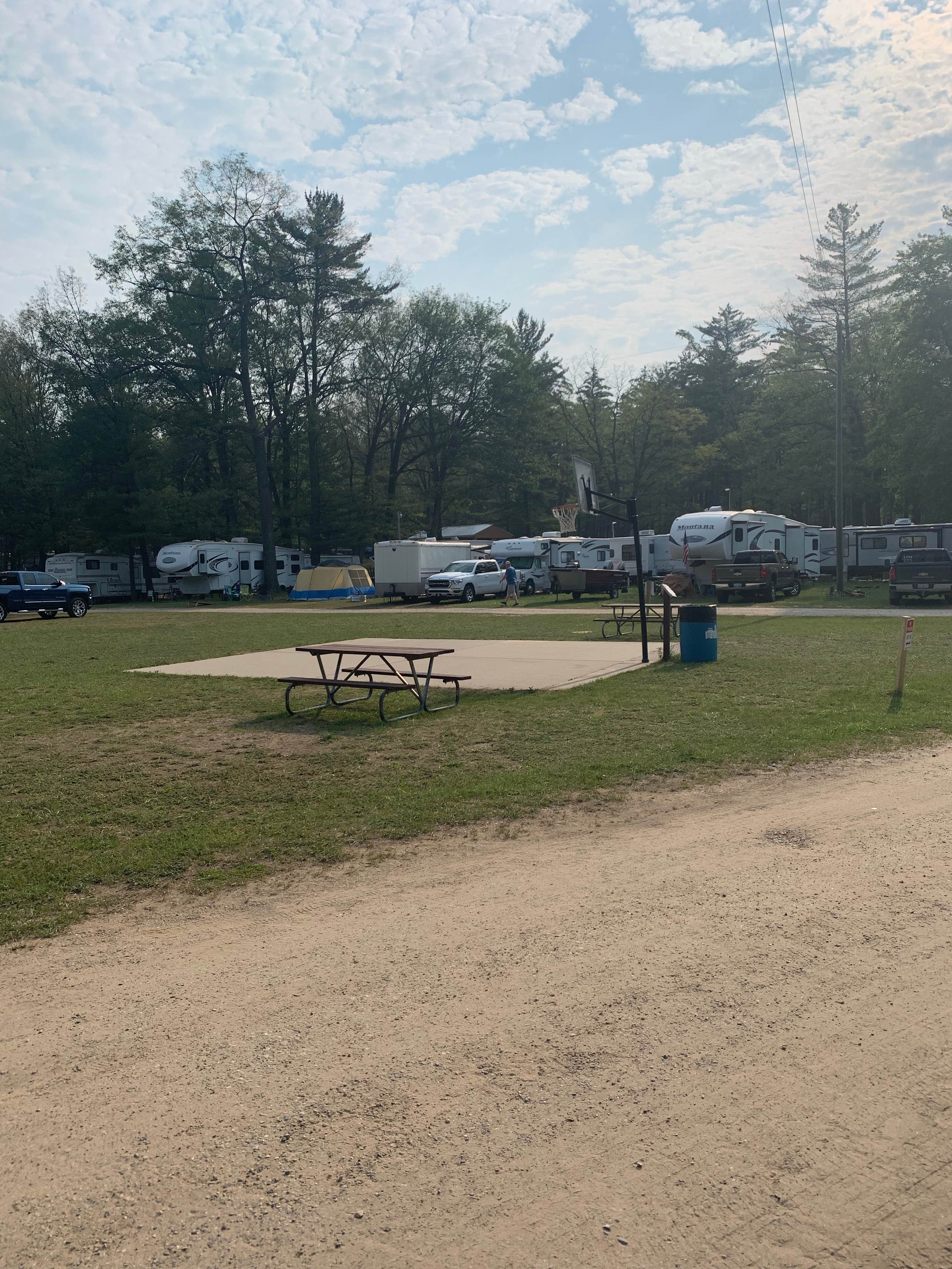 Camper-submitted photo at Rose Lake Park near Evart, MI