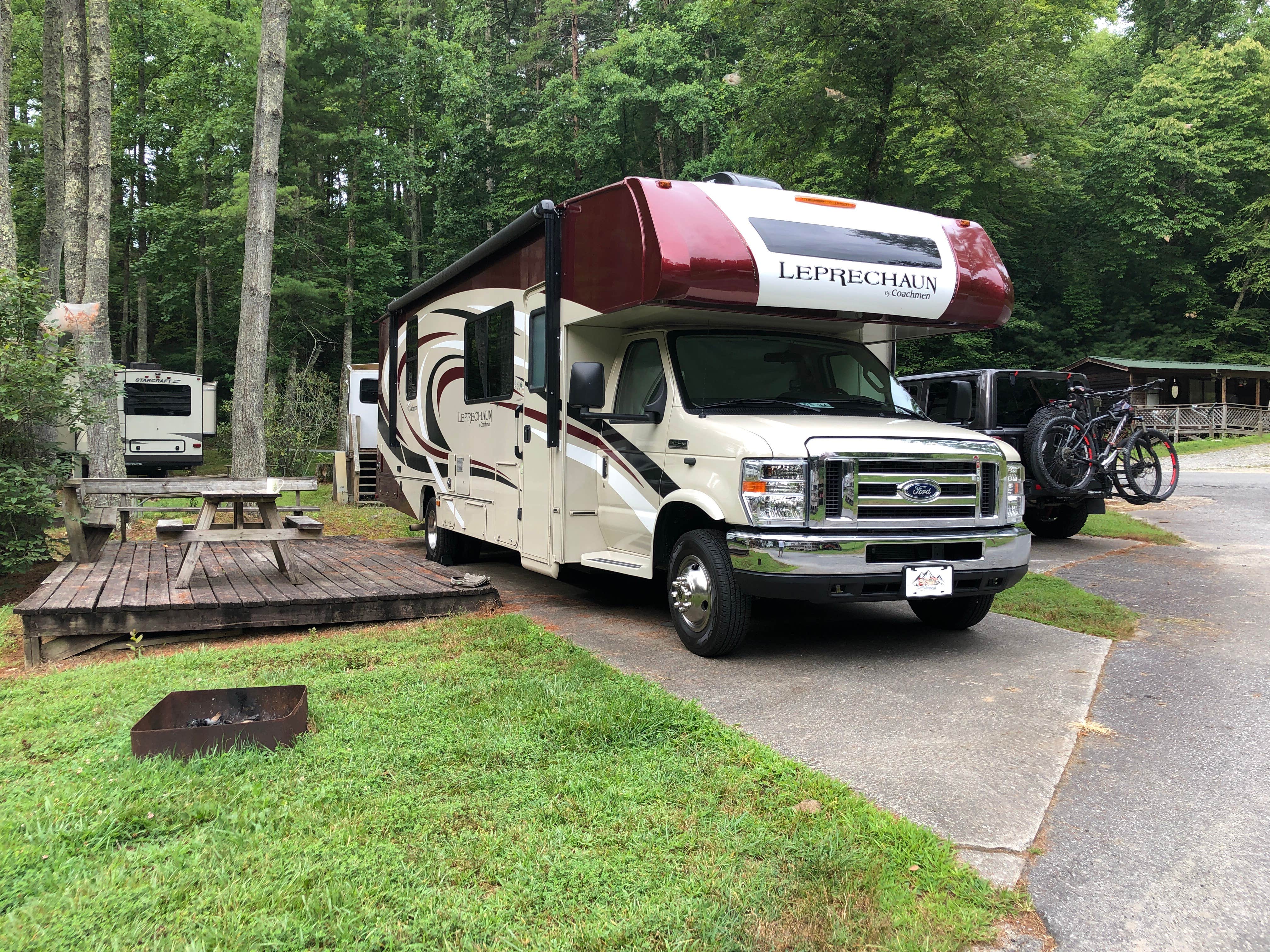 Kevin A.'s photo of rv camping at Thousand Trails Green Mountain near Wilkesboro, NC