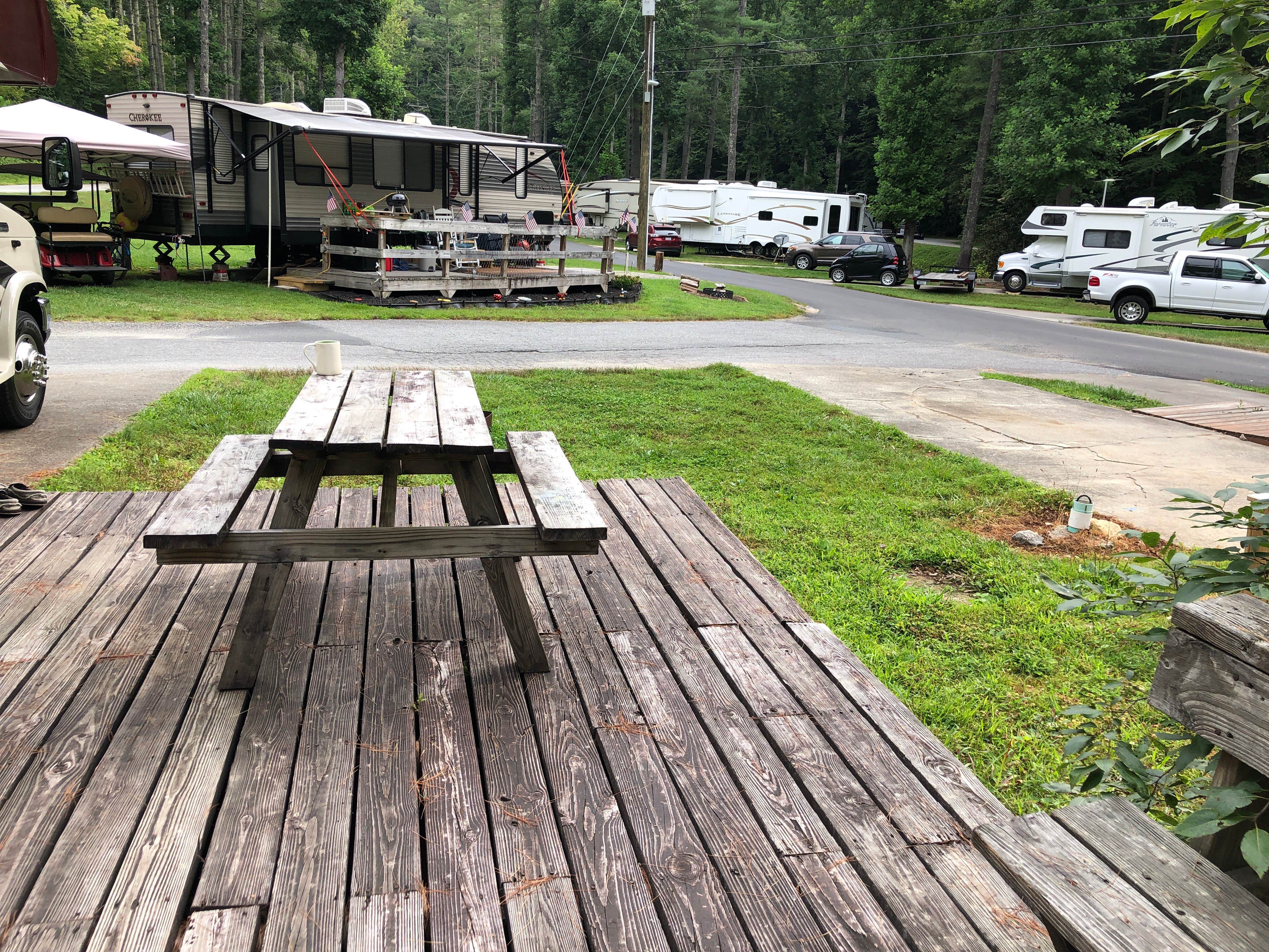 Kevin A.'s photo of rv camping at Thousand Trails Green Mountain near Lenoir, NC