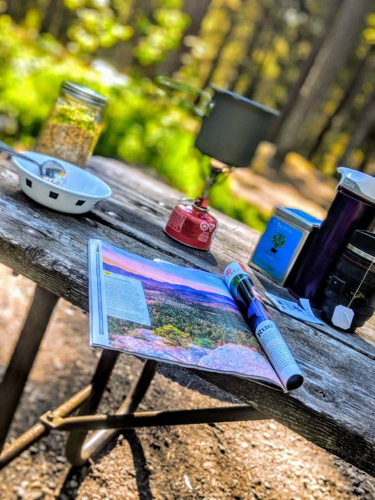 Blackwoods Campground in Acadia National Park, Maine