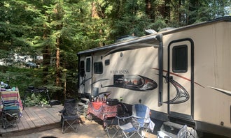 Camping near Santa Cruz Redwoods RV Resort: Cotillion Gardens RV Park, Felton, California