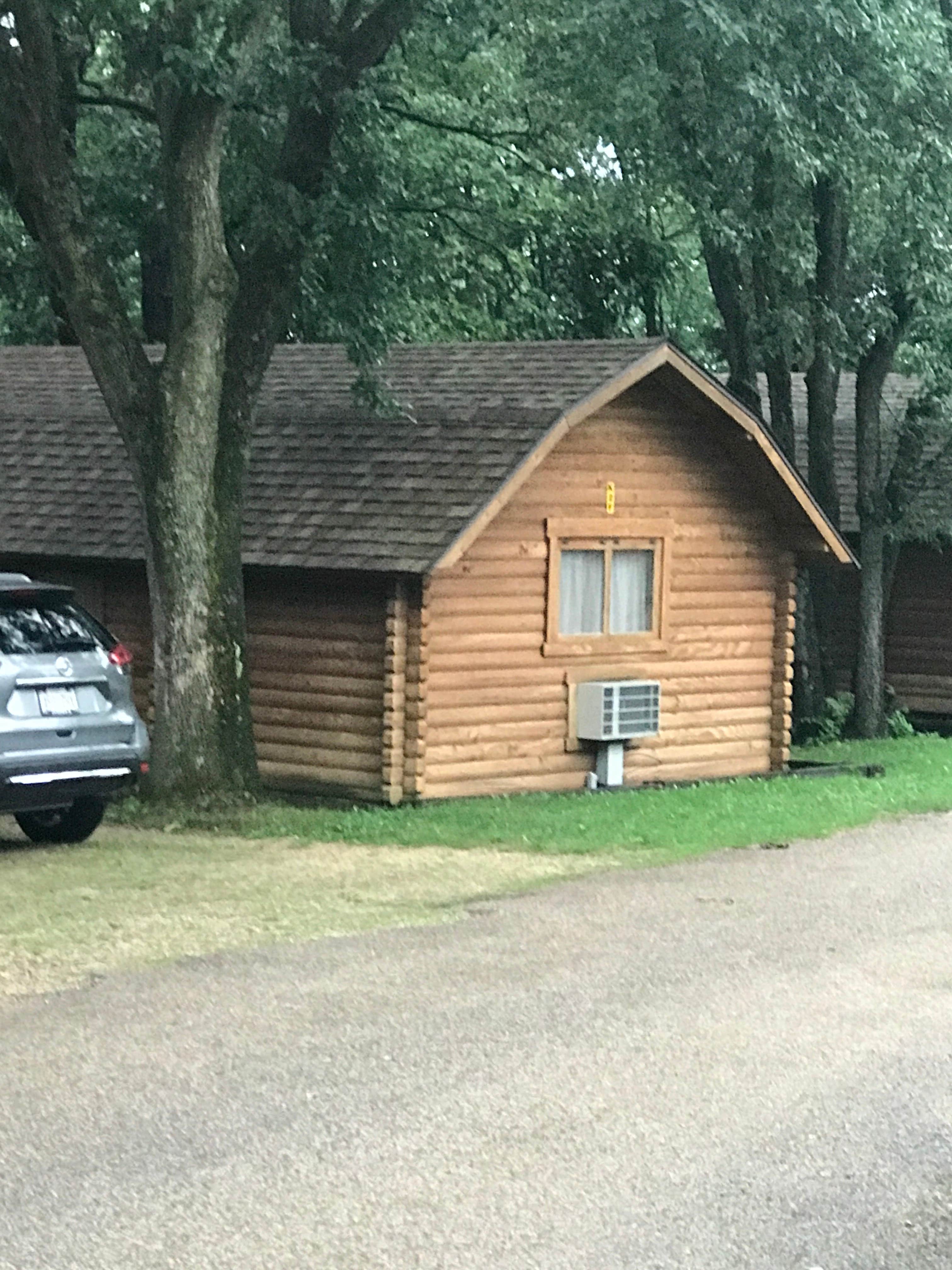 Kathie M.'s photo of glamping accommodations at Wisconsin Dells KOA near Baraboo, WI