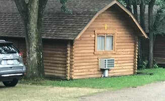 Kathie M.'s photo of glamping accommodations at Wisconsin Dells KOA near Spring Green, WI