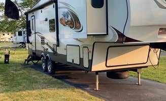 Tim W.'s photo of rv camping at Military Park Camp Perry Lodging and RV Park near Melmore, OH