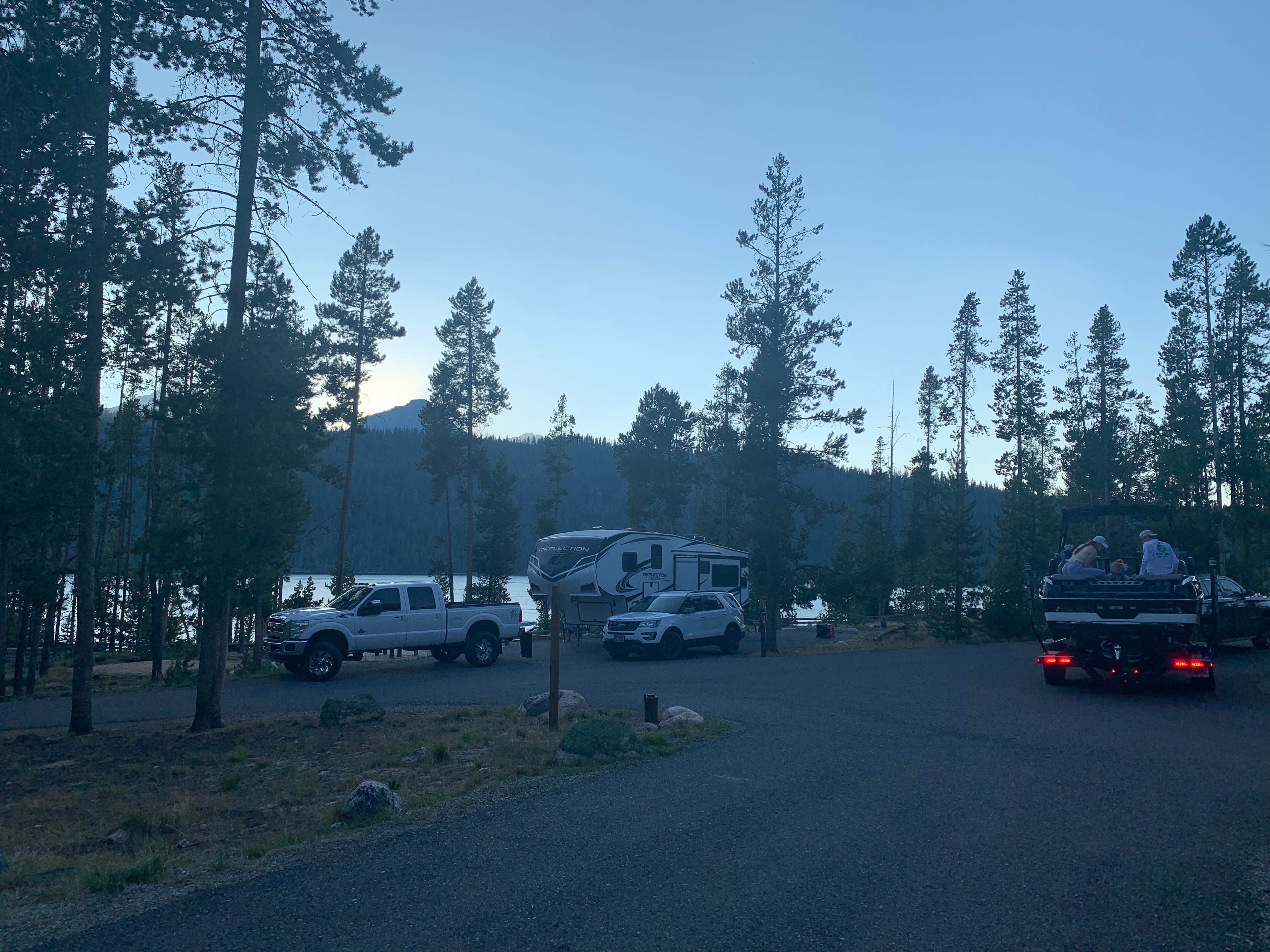Susan A.'s photo of rv camping at Sockeye Campground near Stanley, ID