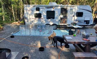 Connor D.'s photo of rv camping at Quartz Creek Campground near Chugach National Forest
