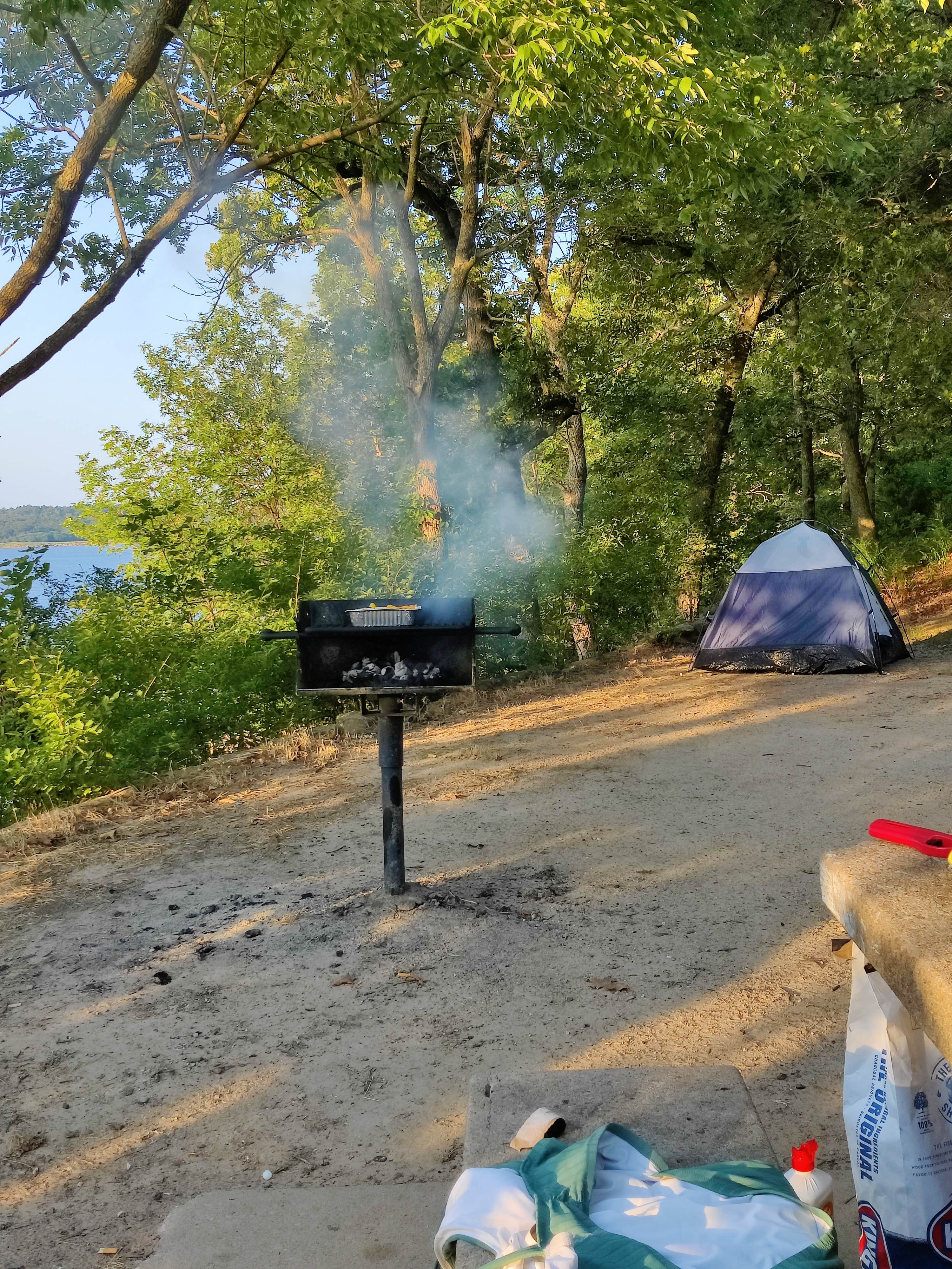 Jordan N.'s photo at Keystone State Park Campground near Mannford, OK