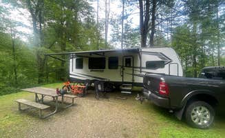 Scott's photo of rv camping at Red Bridge Recreation Area - Allegheny National Forest near Ludlow, PA