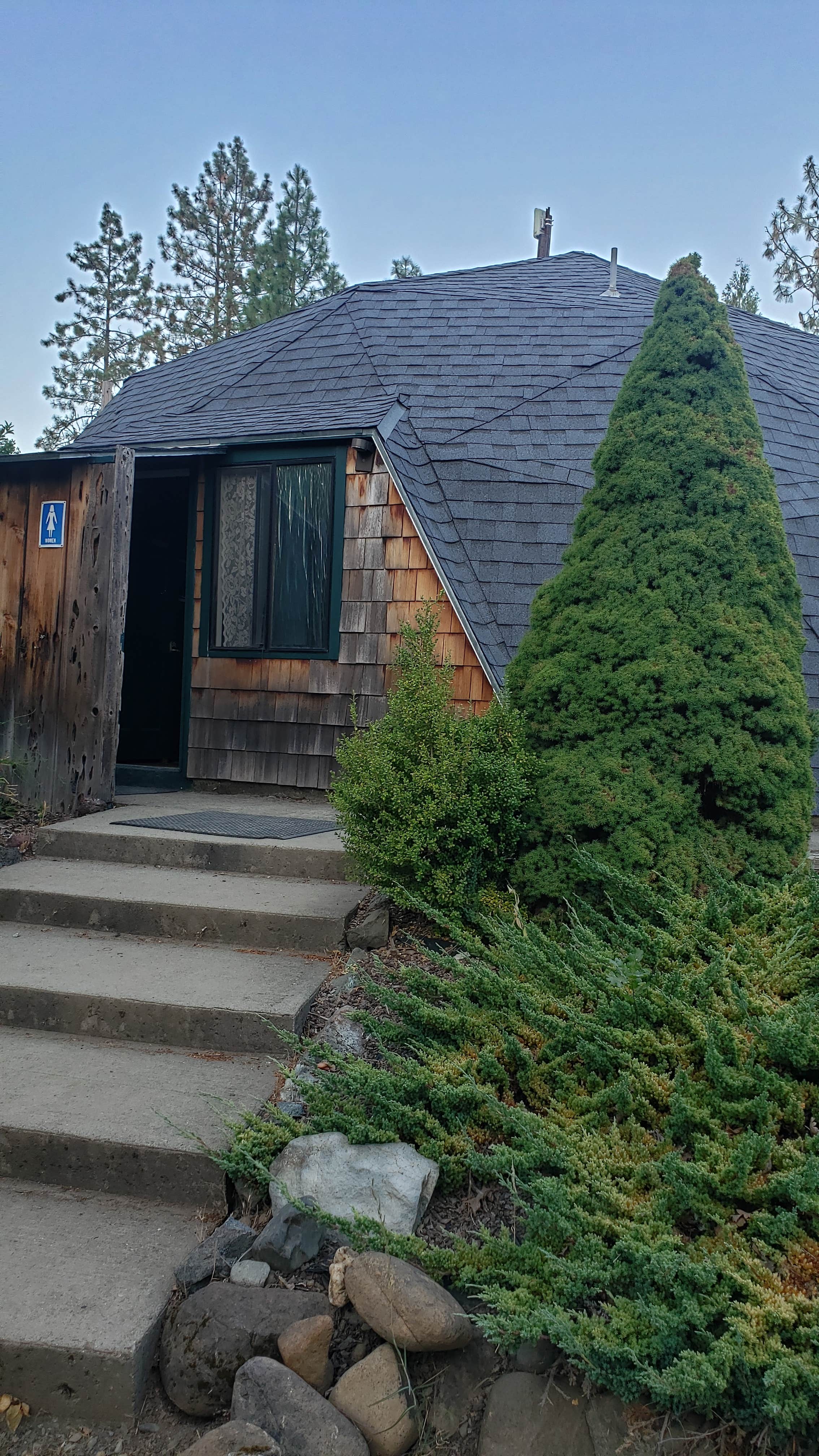 Roberta S.'s photo of a cabin at Laughing Alpaca Campground + RV Park near Central Point, OR