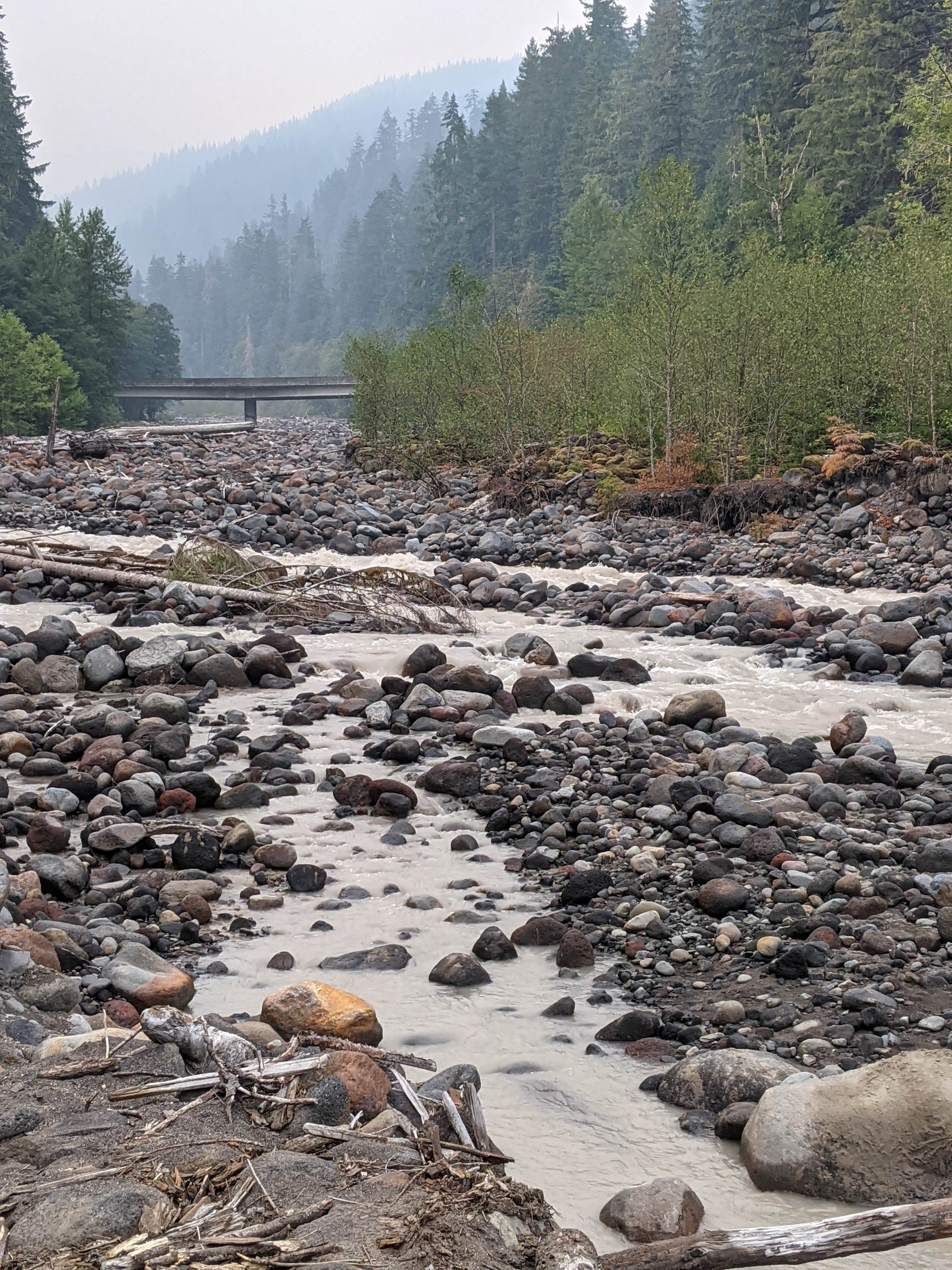 Camper-submitted photo at Boulder Creek near Twisp, WA