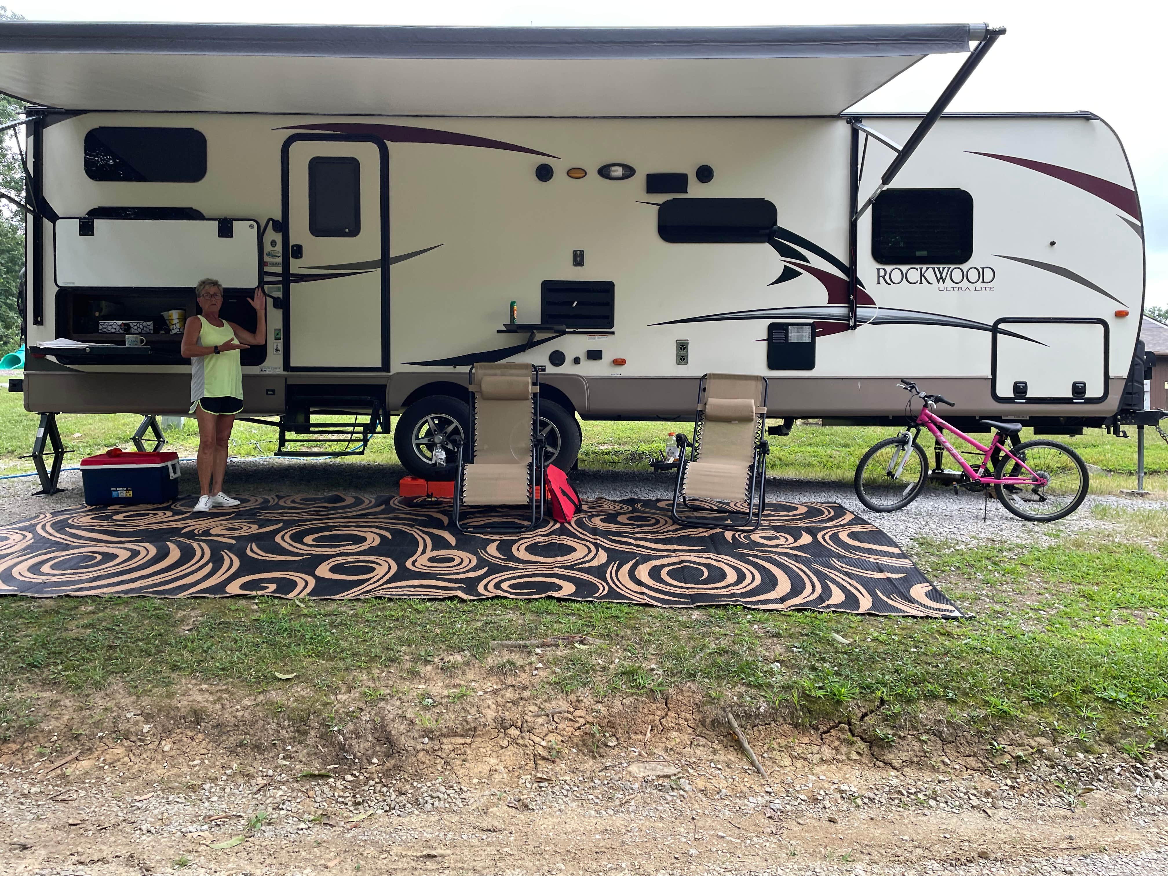 Jeffrey's photo of rv camping at Kincaid Lake State Park Campground near Amelia, OH