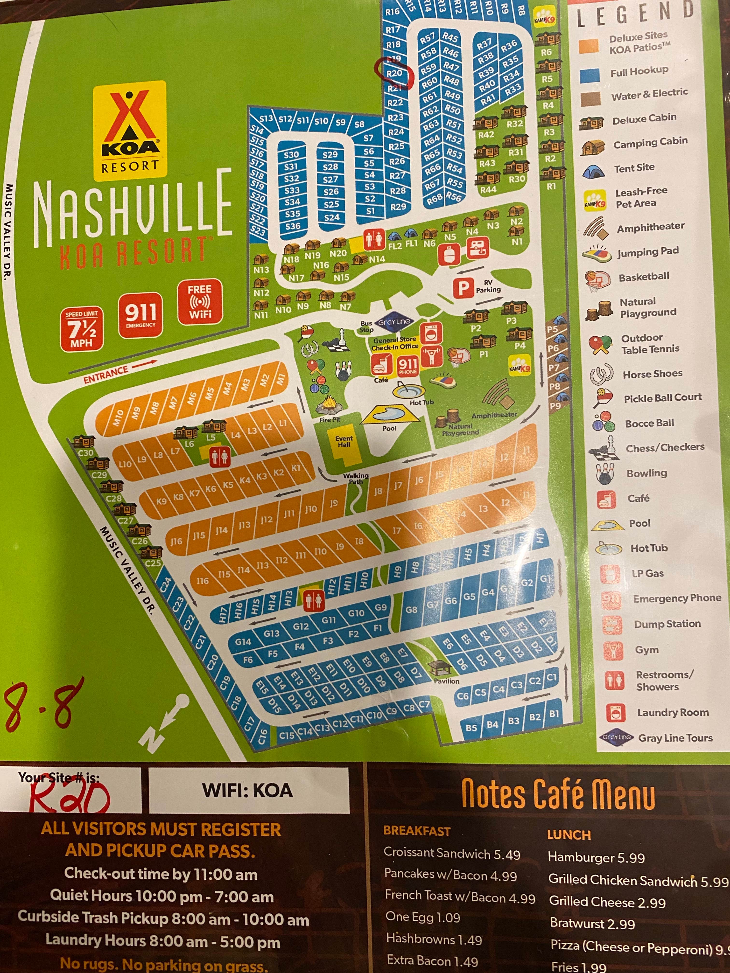 Camper submitted image from Nashville KOA Resort - 5
