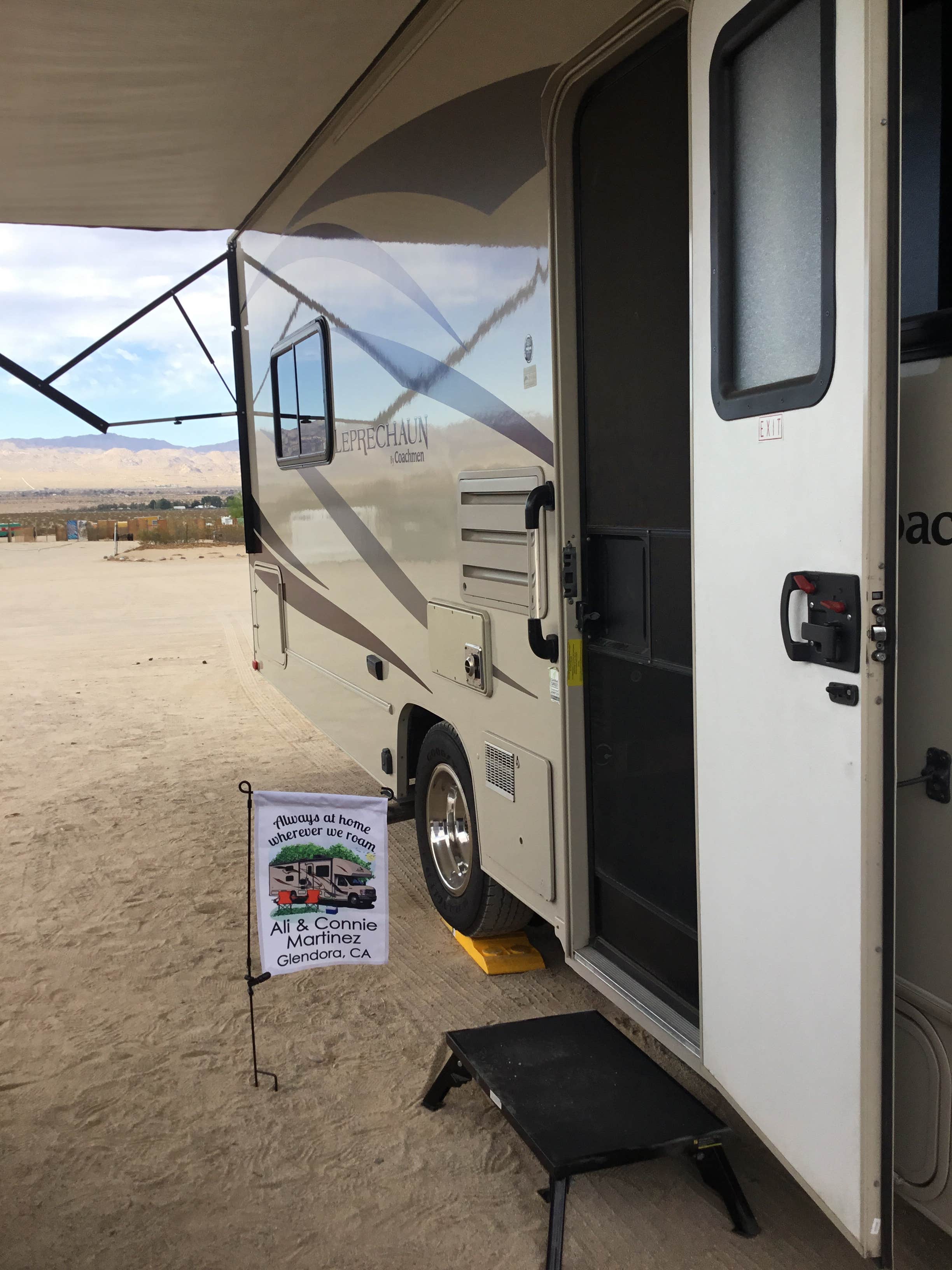 aliconnie M.'s photo of rv camping at Joshua Tree Lake RV & Campground near Palm Desert, CA