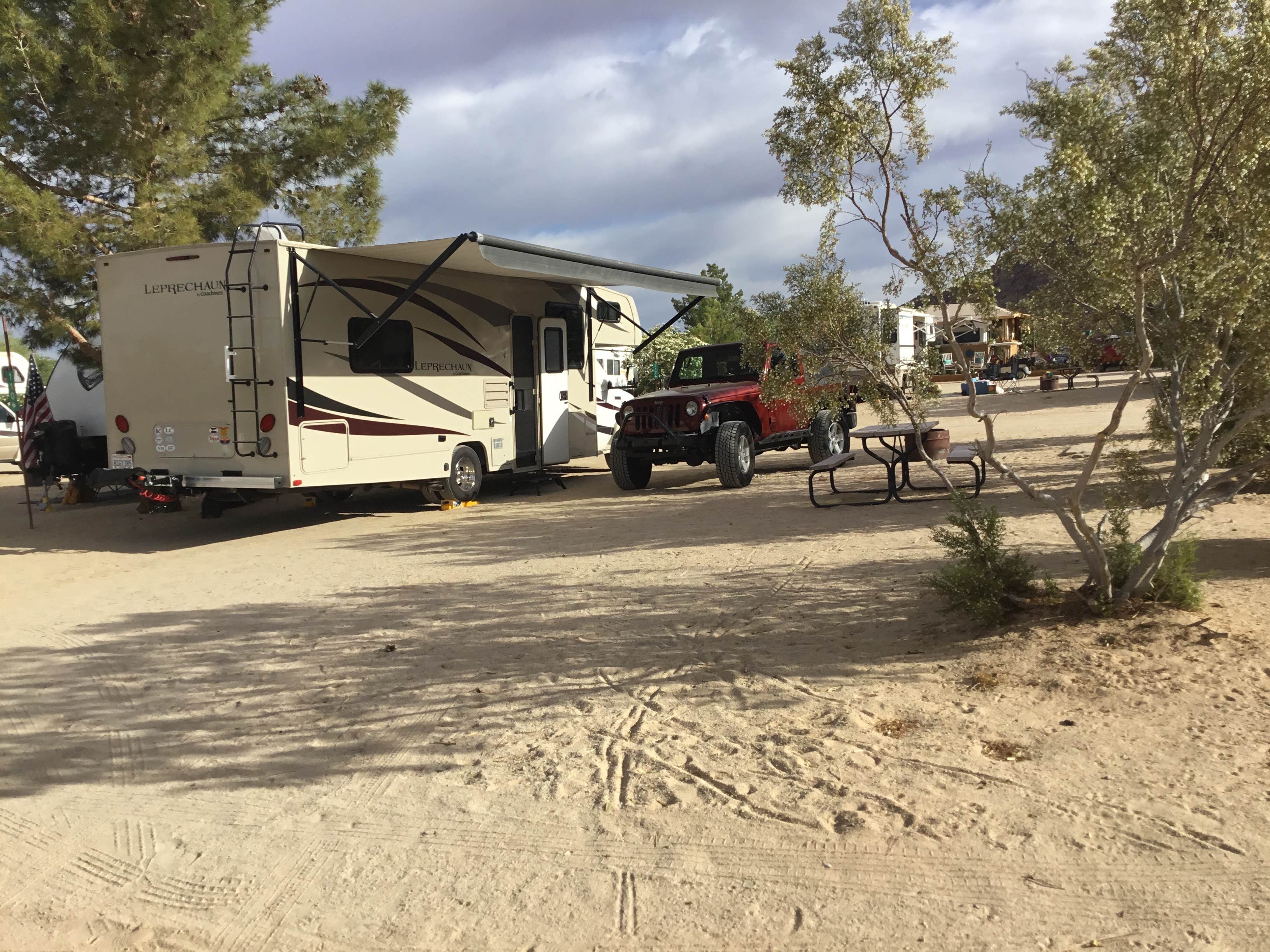 aliconnie M.'s photo of rv camping at Joshua Tree Lake RV & Campground near Green Valley Lake, CA
