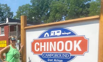 Camping near Salmon Run Campground & Vic's Canoes: Chinook Camping, Fremont, Michigan