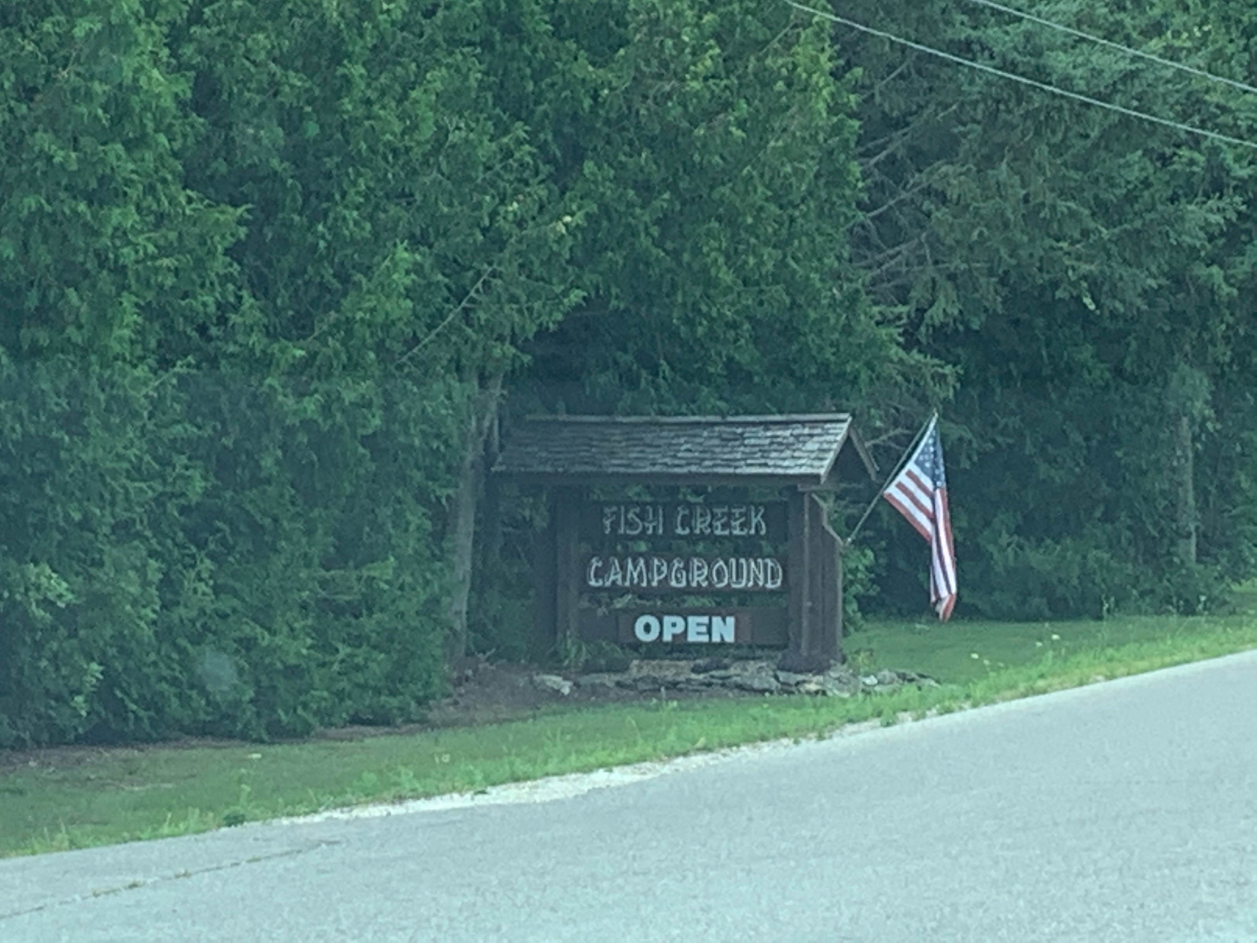 Camping near South Nicolet Bay Campground — Peninsula State Park: Fish Creek Campground, Fish Creek, Wisconsin