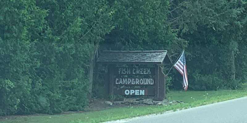 Camper submitted image from Fish Creek Campground