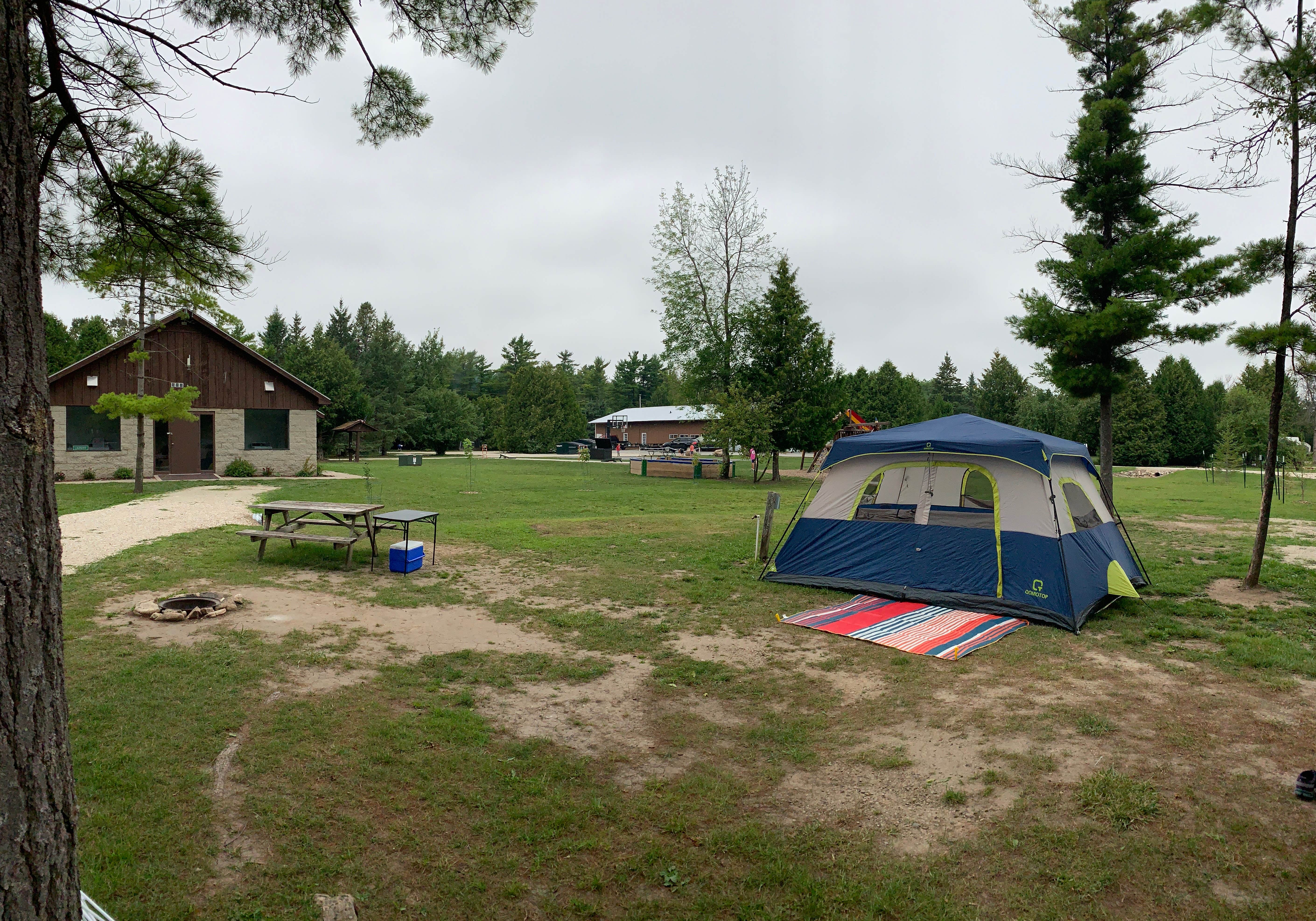 Camper-submitted photo at Fish Creek Campground near Ellison Bay, WI