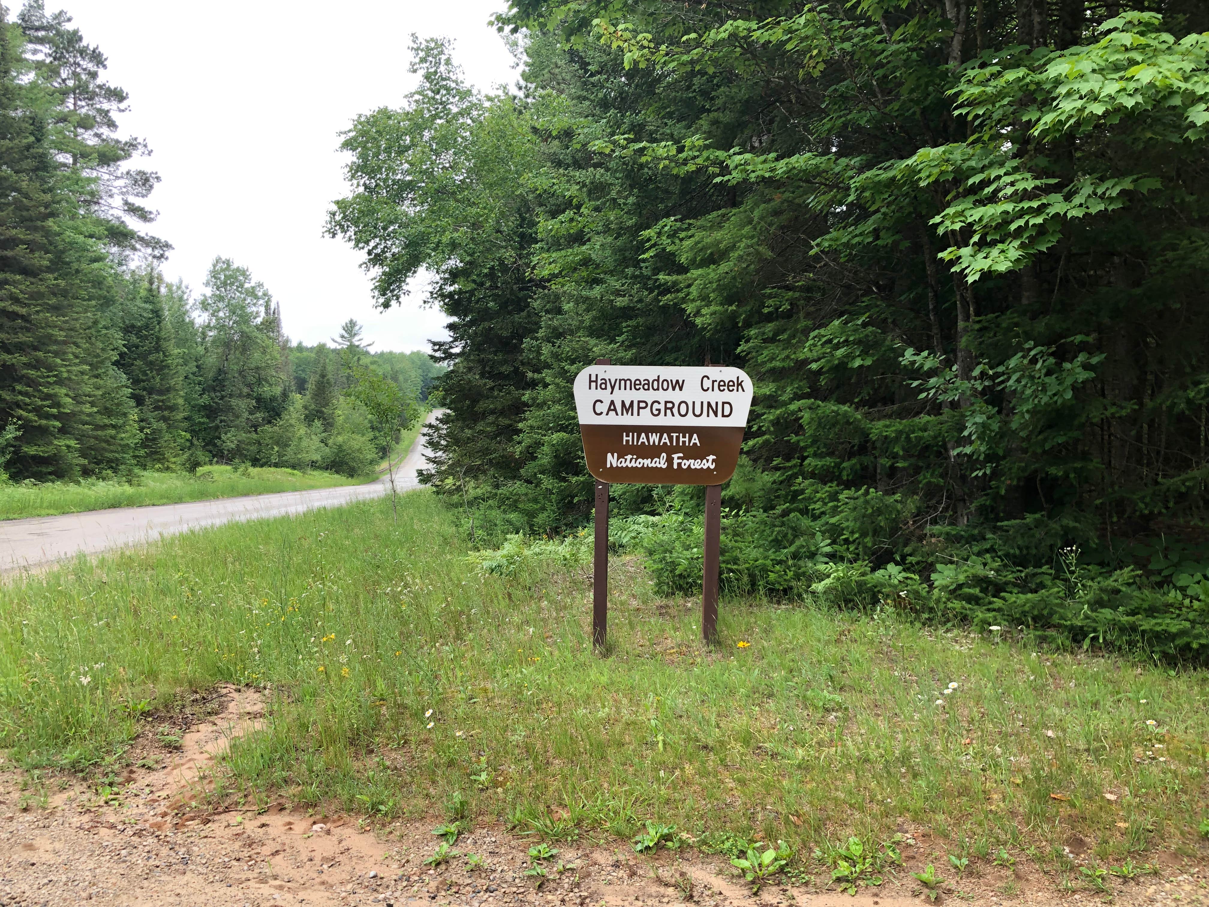 Camper-submitted photo at Haymeadow Creek NF Campground near Nahma, MI