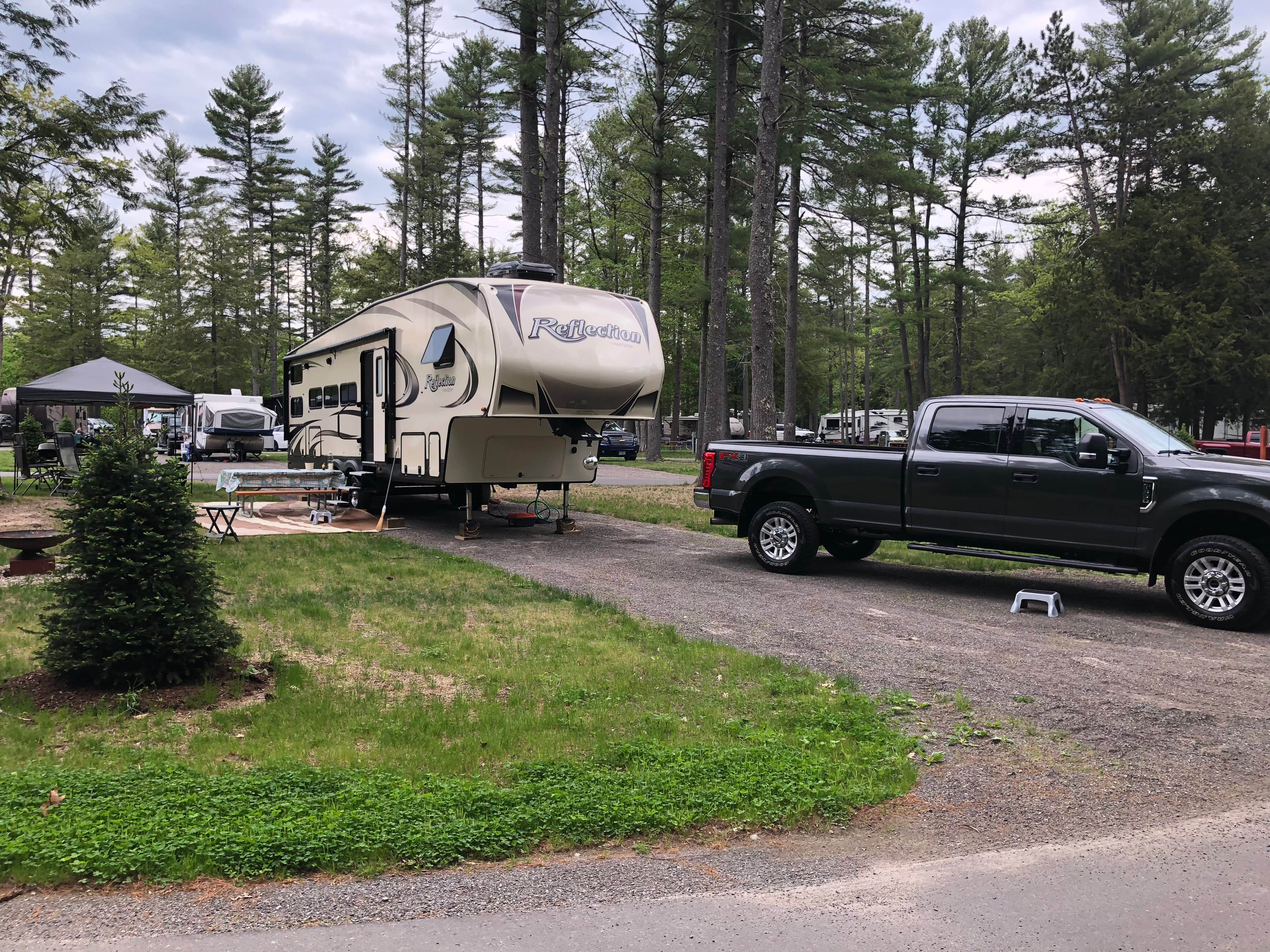 Camper-submitted photo at Old Orchard Beach Campground near Shapleigh, ME