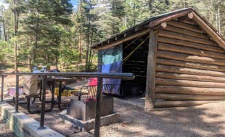 Jennifer O.'s photo of glamping accommodations at Hyde Memorial State Park Campground near Llano, NM