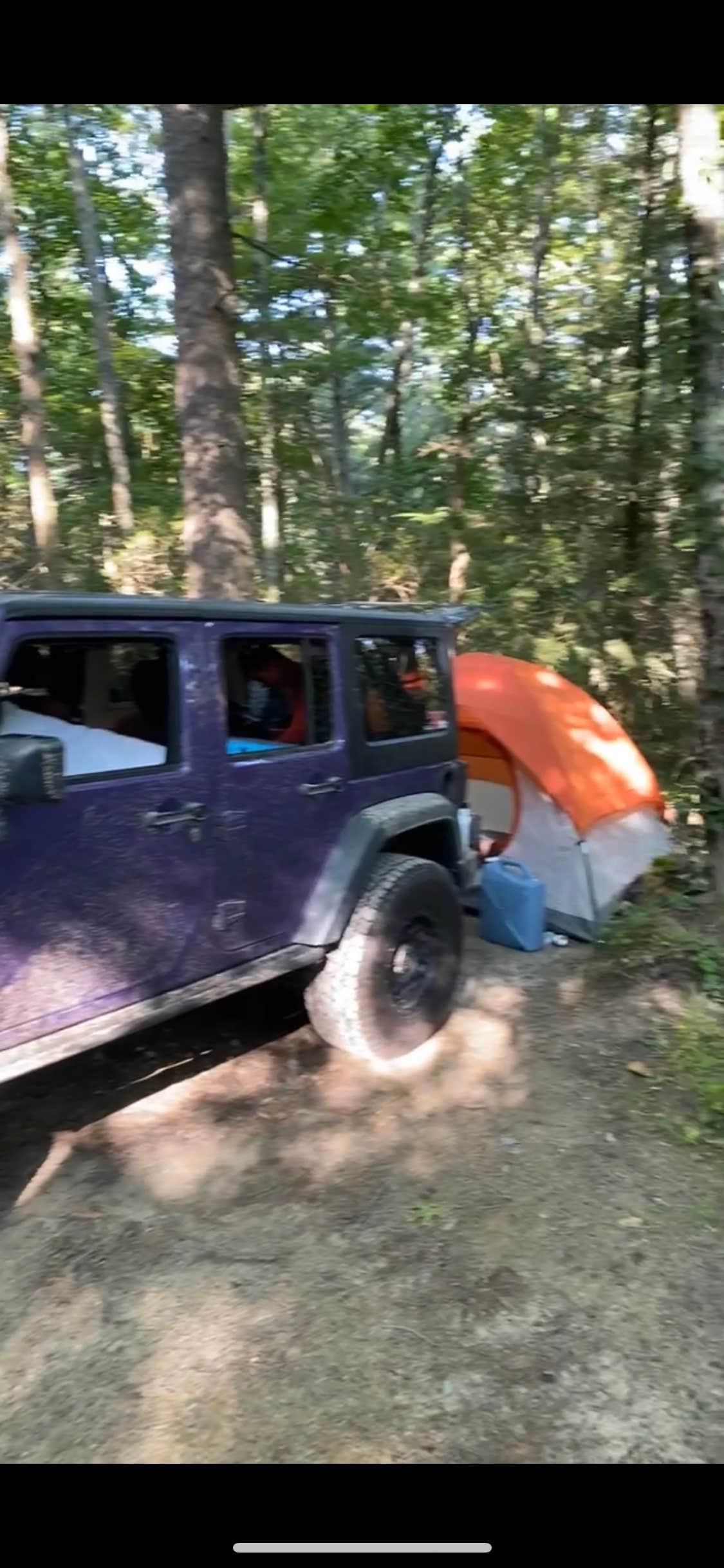 Noah S.'s photo at Linville Gorge Wilderness Dispersed Camping--Western Section, NC 128 he near Linville Falls, NC