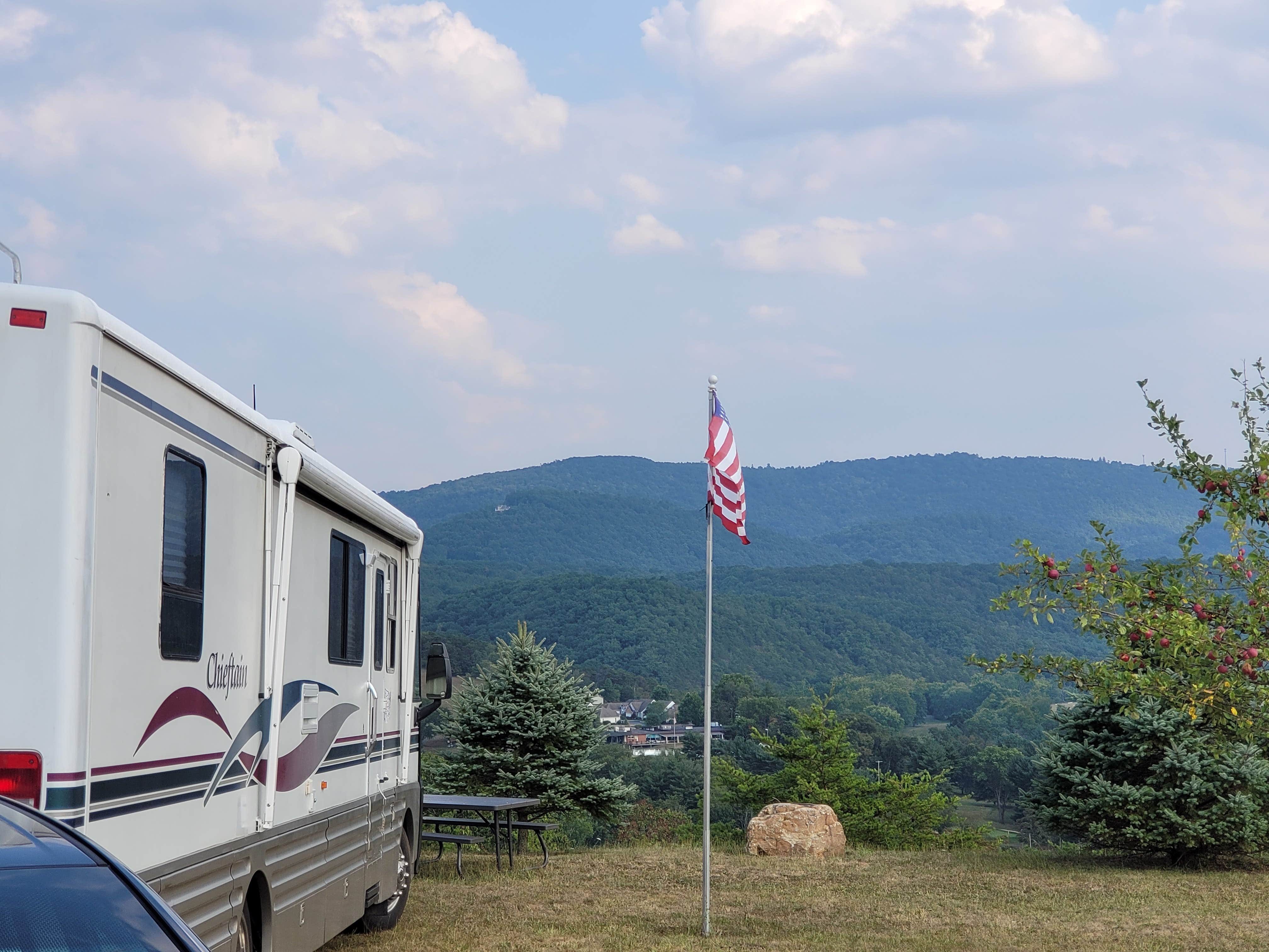 Philip T.'s photo of rv camping at CUMBERLAND MD. CAMPGROUNDS. 1 & 2 near Frostburg, MD