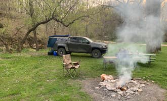 Camping near Baileys Ford: Fountain Springs County Park, Greeley, Iowa