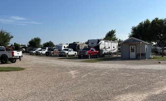 Debbie J.'s photo of camping with pets at Twin Pine RV Park near Wayside, TX