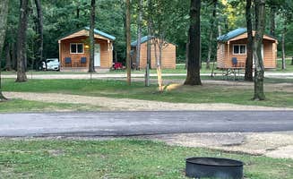 Brenda A.'s photo of glamping accommodations at Fox Hill RV Park & Campground near Beaver Dam, WI