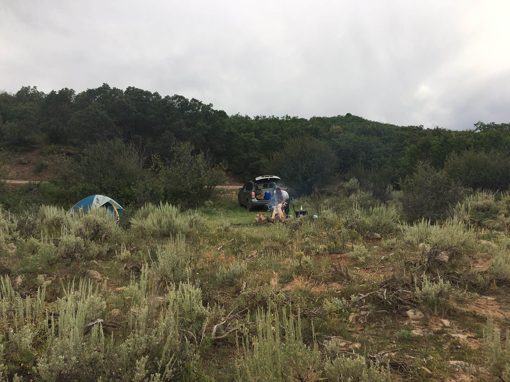 Coffee Pot Spring Camping Glenwood Springs, CO
